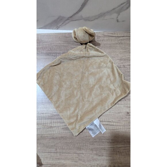 Carters Just One Year Beige Elephant Lovey Security Blanket Plush 14"Baby Soft R - Picture 3 of 8